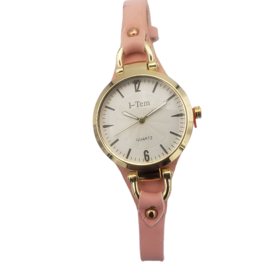 I-Tem Monalisa I-TW680: Elegant Thin Leather Wristband Watch for Women - Stylish and Compelling Timepiece- I-Tem Innovation by Temi