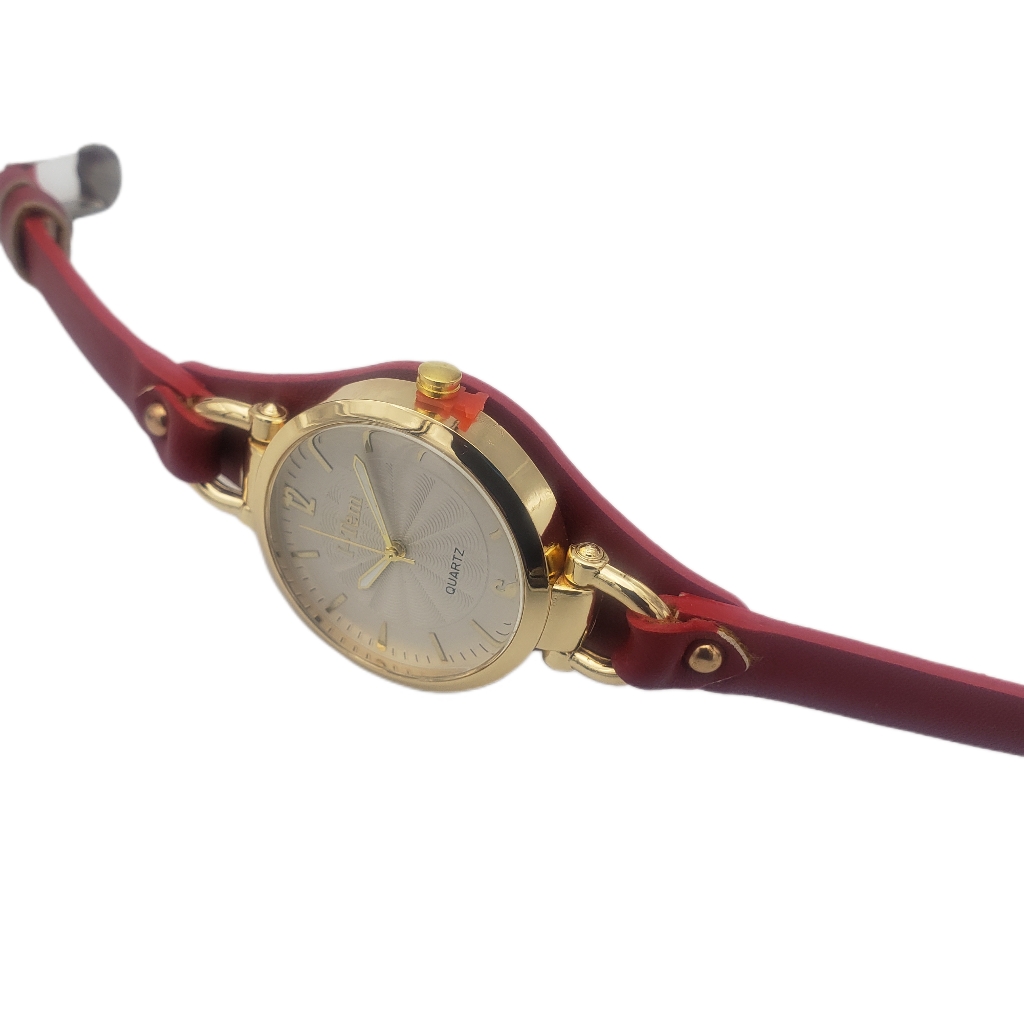 I-Tem Monalisa I-TW680: Elegant Thin Leather Wristband Watch for Women - Stylish and Compelling Timepiece- I-Tem Innovation by Temi